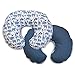 Boppy Premium Pillow Cover, Blue Zoo, Ultra-soft Microfiber Fabric in a fashionable two-sided design, Fits All Boppy Nursing Pillows and Positioners