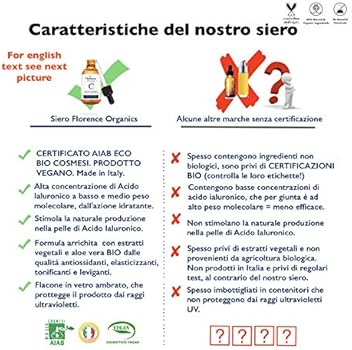 florence bio cosmesi serum