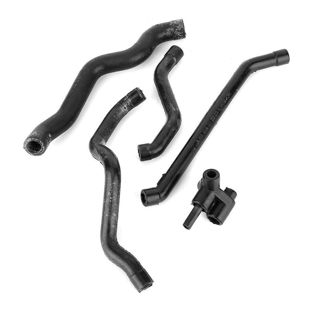 Suuonee Crankcase Breather Hose, 5Pcs Crankcase Ventilation Breather Hose Connector Set 1120180282