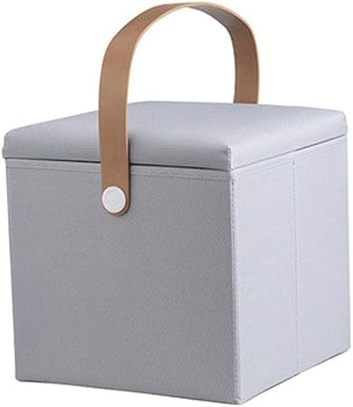 Amazon.de: YINGYING Tragbarer Aufbewahrungshocker, Ottoman Sofa Hocker