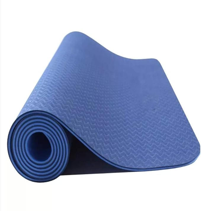 TPE Yogamatte Faltbar - Doppelseitig Rutschfest Für Pilates Und Training