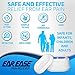 Ear Ease Pain Reliever for Adults, Children & Senior Citizens-Natural, Safe, Non-Invasive, Fast Acting & Effective Earache Relief from Sinus Pressure, Altitude Changes, Swimming, Allergies, Cold & Flu