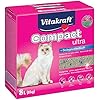 Vitakraft Katzenstreu Compact ultra plus, 1x 8kg