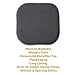 Sweet Home Collection Memory Foam Honeycomb Nonslip Back 16