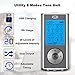 CUH Rechargeable TENS Unit 8 Modes with 8 Pads Portable Electronic Pulse Massager for Pain Relief
