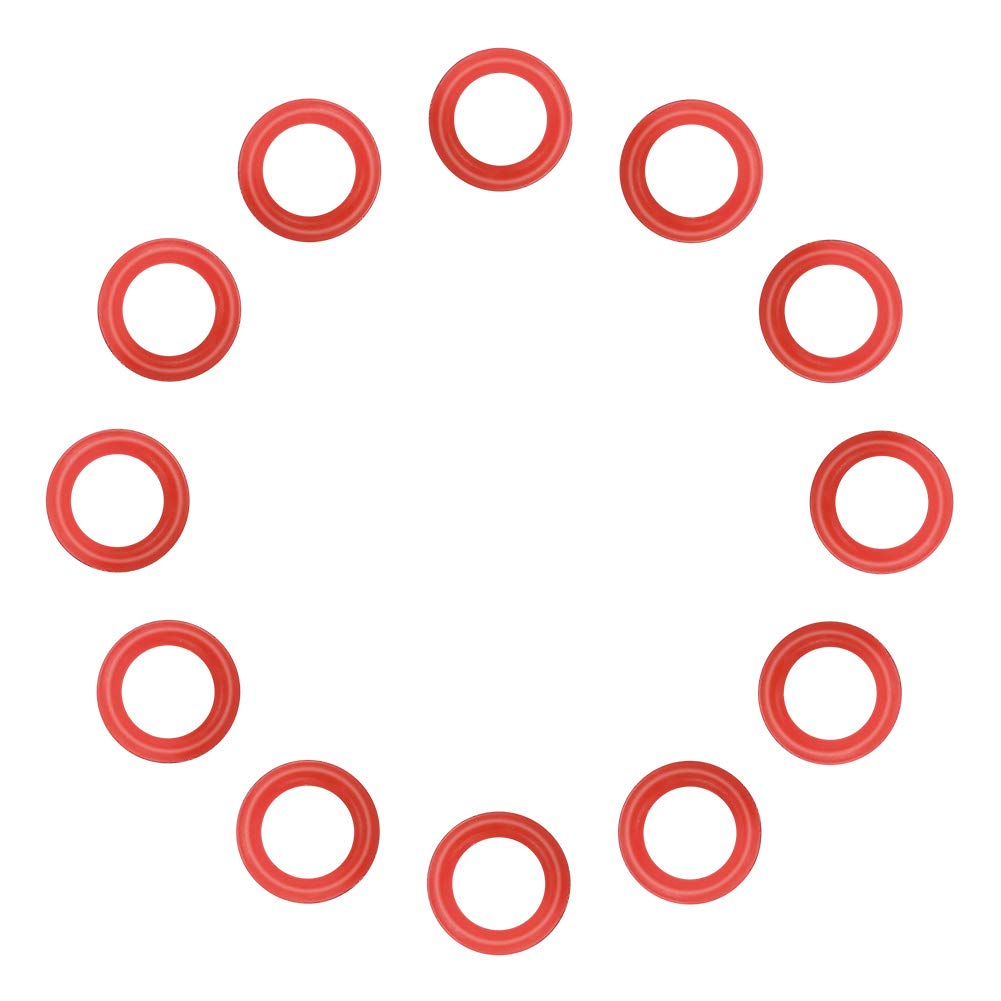 needlid Arrow Tip Rubber Ring, Arrow Rubber Grommet Hunting Arrow Gasket, Arrow Gasket 12Pcs for Hunting arrow Outdoor Play