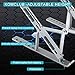 SAN LIKE Foldable Laptop Stand Laptop Riser,Ergonomic Tablet Holder with 6 Multi-Angle,Portable Carry Pouch for Laptop up to 15 Inchesthumb 3