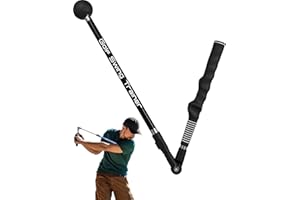 Zcoorey Golf Swing Trainer aid - Golf Training aid to Improve Hinge, Forearm Rotation, Shoulder turna and Grip.Portable Collapsible Swing Trainer Equipped with Golf Grip Trainer