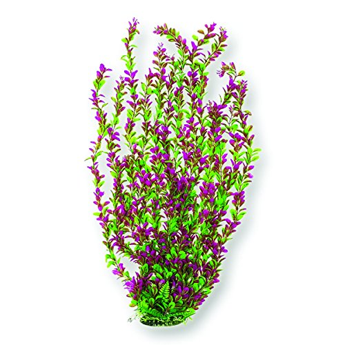 Aquatop Extra Tall Aquarium Plant Pink/Green 26 Inch