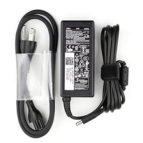 New Genuine OEM Original Dell 65W 4.5mm Tip Replacement AC adapter for Dell Inspiron 5551, Inspiron 5555, Inspiron 5558, Inspiron 5755, Inspiron 5758, Inspiron 7348, Inspiron 7558. ...
