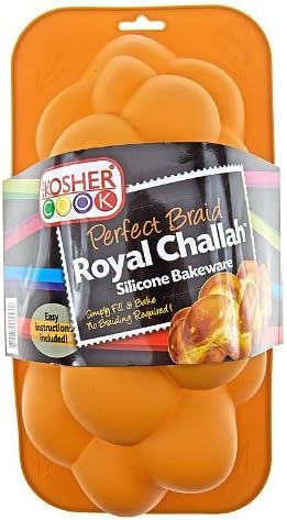 The Kosher Cook KCBW0160 Royal Challah Silicone Baking pan by Brilliant Ideas Group LLC