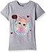 L.O.L. Surprise! Girls' Little Dance Club Center Stage Short Sleeve T-Shirt, Heather Grey, M-5/6