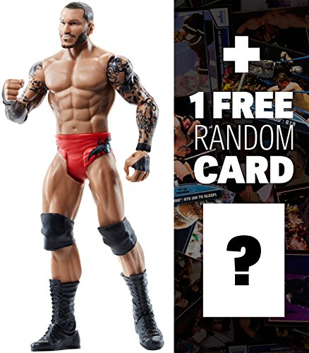 Randy Orton: WWE Basic Figure Series + 1 FREE Official WWE Trading Card Bundle