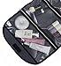 MISSLO Hanging Jewelry Organizer 9 Zippered Pockets Travel Roll Up Bag for Necklace Bracelets jewelry Storage Pouch