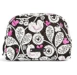 Vera Bradley Medium Zip Cosmetic Bag Mickey Mouse Meets Birdie