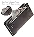 iPhone 6 Wallet Case for Women Detachable Black/ iPhone 6 Detachable Zipper Wallet Purse with Card holder Strap Magnetic Slim Cover-Compatible for iPhone 6/6S 4.7 Inch Version-Weforever
