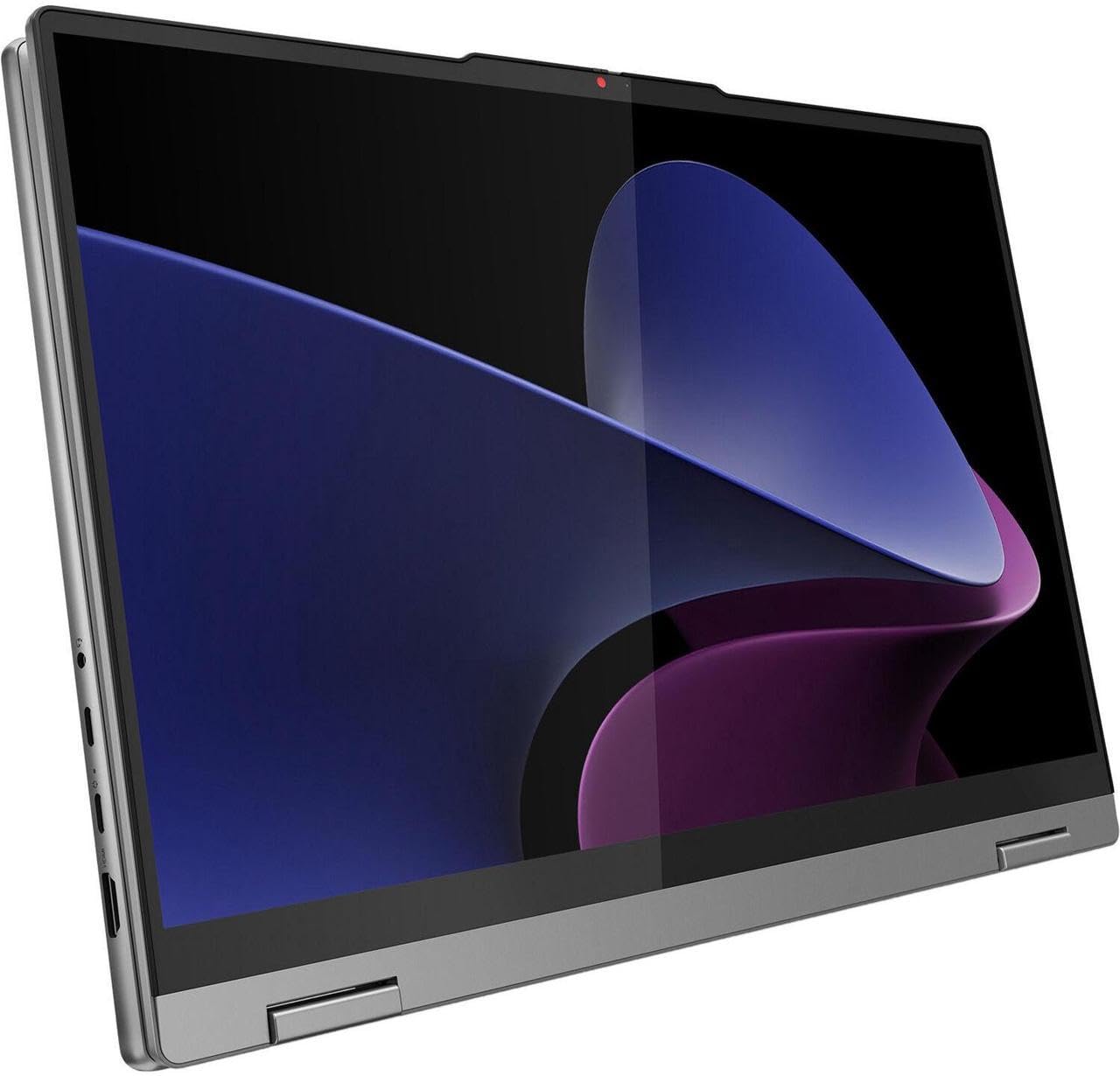 Lenovo IdeaPad 5 2-in-1 with AMD Ryzen 7 8845HS Processor, 16” WUXGA Touchscreen Display, 16GB LPDDR5X RAM, 1TB SSD, Digital Pen, Backlit KYB, FP Reader, and Win 11 Home