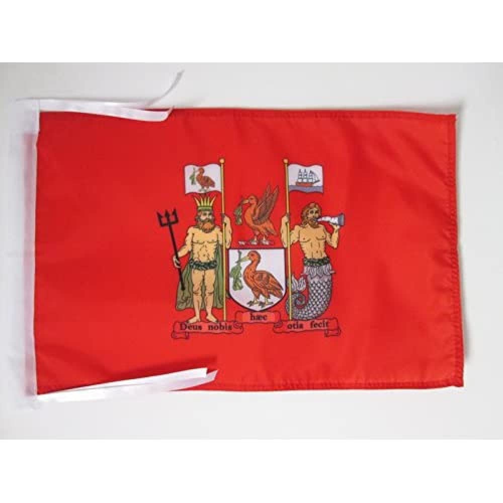 AZ FLAG - Liverpool Flag - 18'' x 12'' - 100% Polyester Liverpool in England Small Banner with Two Cords - Fade Resistant - Vivid Colors - 18x12 in - 45x30 Cm โ image 1