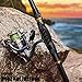 Sougayilang Fishing Rod - 24 Ton Carbon Fiber, Portable Telescopic Super Hard Ultralight Fishing Pole for Travel Surf Saltwater Freshwater Bass Boat Fishing