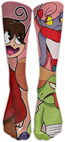 Yo Kai Watch Dri-Tech Comfort Crew Socks For Men And Women - Running &amp; Fitness - Best Medical, Nursing, Travel &amp; Flight Socks