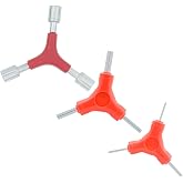 YOUMI Bicycle Wrench Tool, Y-Shaped External Three-Way Hexagon 2.5/3/4/MM 5/6/8MM, Y Socket Wrench hex 8/9/10MM. Used for Bicycle Repair Tools.
