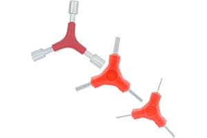 YOUMI Bicycle Wrench Tool, Y-Shaped External Three-Way Hexagon 2.5/3/4/MM 5/6/8MM, Y Socket Wrench hex 8/9/10MM. Used for Bicycle Repair Tools.