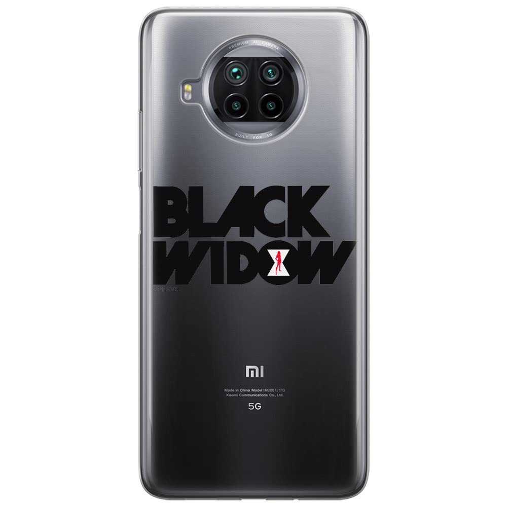 ERT GROUP mobile phone case for Xiaomi MI 10T LITE/REDMI NOTE 9 PRO 5G original and officially Licensed Marvel pattern Black Widow 010 adapted to the shape of the mobile phone, partially transparent — image 1