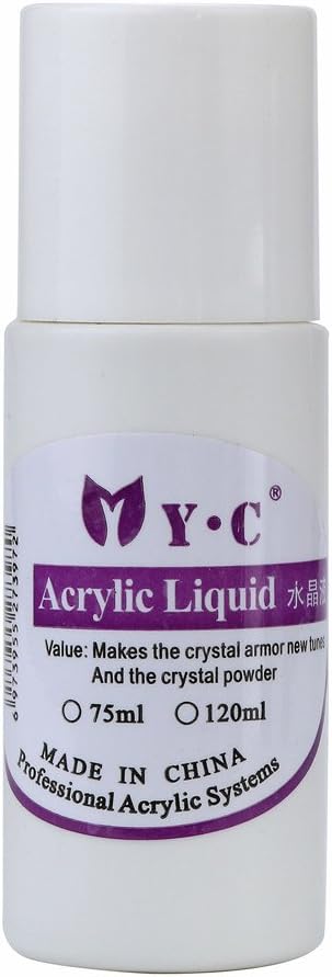 Wouke Nail Polish Professional Q Monomer Acrylic Nail Liquid Crystal Liquid 75ml/150ml （Purple）