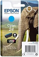 Epson 24 Cyan Elephant Claria Photo HD Ink Cartridge EPSON T2422 Printer view 5