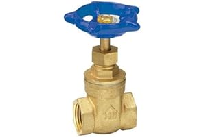 HOMEWERKS WORLDWIDE Homewerks 170-2-12-12 No-Lead Gate Valve, x Female Thread, Brass, 1/2-Inch, 0.5-Inch