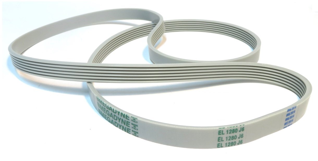 Megadyne - Washing machine drive belt EL 1280 J6 (124021020)