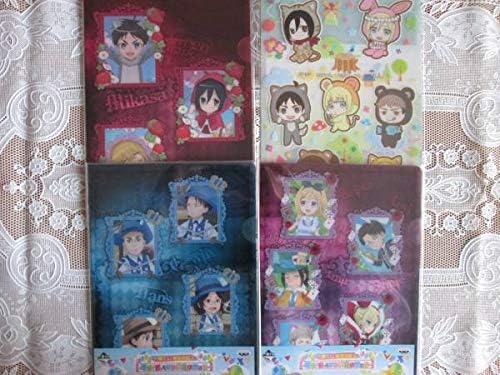 Amazon Co Jp 進撃 巨人中学校 くじ 全4種 文化祭 ミニファイル 2枚 リヴァイ エルヴィン エレン アルミン ミカサ ユミル クリスタ 他 進撃の巨人 ホビー 通販 Amazon Co Jp 進撃 巨人中学校 くじ 全4種 文化祭 ミニファイル 2枚 リヴァイ エルヴィン エレン アルミン ミカサ ユミル クリスタ 他 進撃の巨人 ホビー 通販