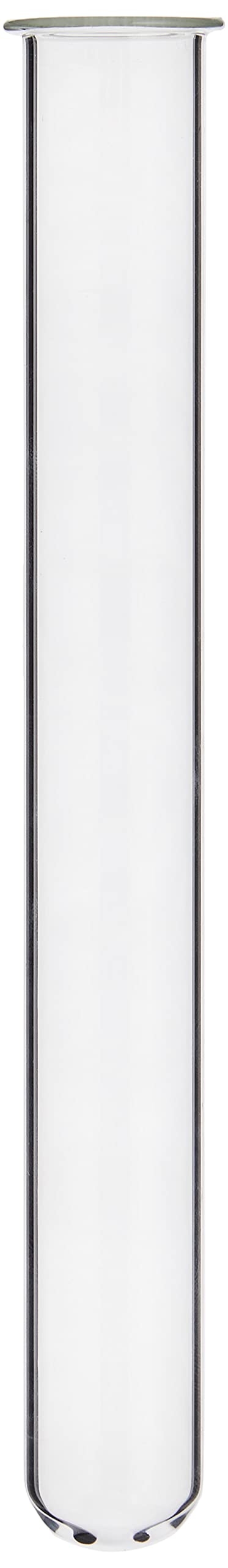 KING SCIENTIFIC B1-2E5I-HLZL-FBA BOROSILICATE GLASS TEST TUBES WITH RIM 150MM x 18MM (PACK 5)