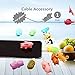 RHCPFOVR 12PCS Cable Bites for iPhone Cable Cord Cute Animal Phone Data Line Cell Phone Accessories Protects Cable Creative Gift