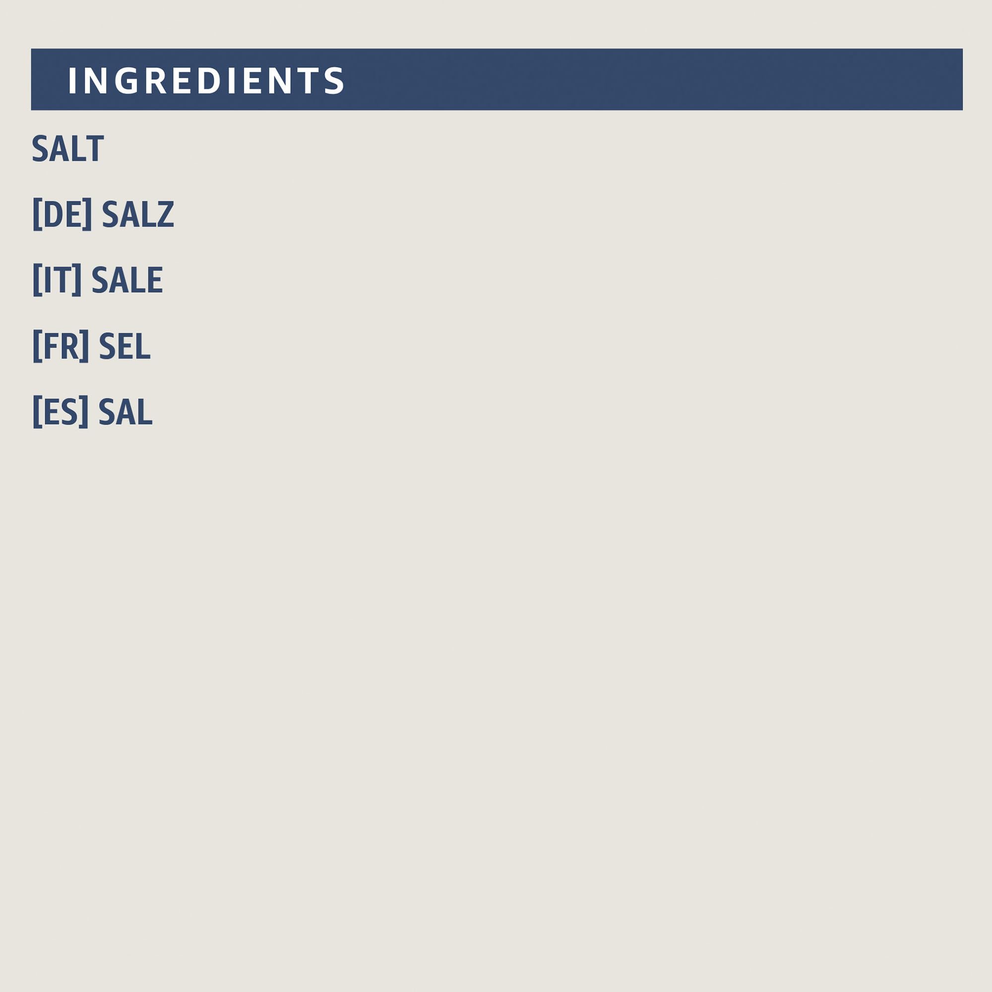 by Amazon Feines Salz, 2.5kg 2