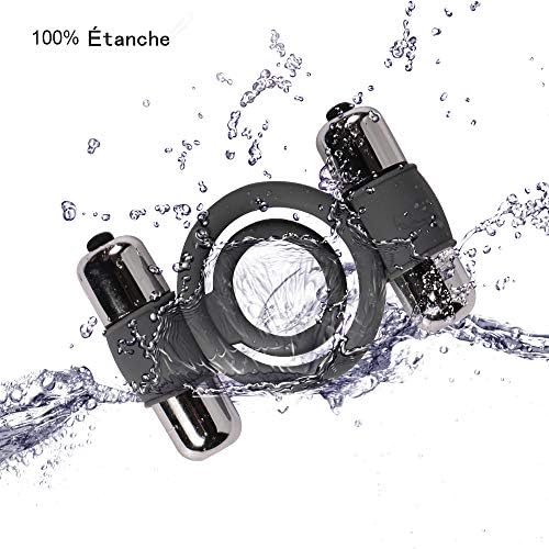 Strong Vibration Delay Ring Silicone Massage Ring