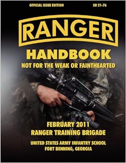 Amazon Com Ranger Handbook Large Format Edition The