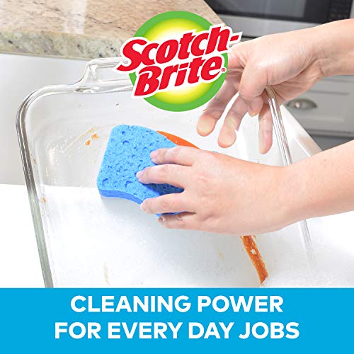 6 Scotch+Brite+Scrub+Non+Scratch+Sponge+Sponges