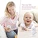 Video Baby Monitor with Night Vision Camera,Two Way Audio System,Temperature Sensor and Large Transmission Range