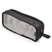 Cable Organizer Case Bag Portable Travel Computer Accessories Organizer Zipper Mesh Pouch for Laptop Mouse, Power Bank, USB, Adapter, Charger-Silver