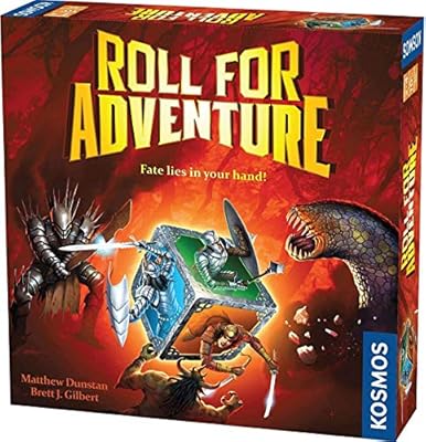 Amazon Roll For Adventure Thames Kosmosのコスモスゲーム 2 4人用の協力 型サイコロローリングファンタジーゲーム 対象年齢10歳以上 ボードゲーム おもちゃ