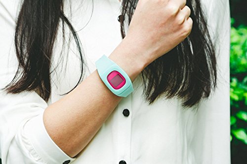 WoCase ZipBand Fitbit ZIP Accessory Wristband Bracelet (Light ice blue,One size, fits most wrist, 2016 Upgrade Version, Secured, Lost-Proof)for Fitbit ZIP Activity and Sleep Tracker (Turn Your Fitbit ZIP into Wearable FLEX/FORCE/CHARGE,Fastener Secures Yo - Thumbnail 5