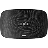 Lexar CFexpress Type B/SD Card Reader, Up to 10Gbps, USB 3.2 Gen 2 | Designed for CFexpress Type B &amp; SD Cards, Dual-slot Simultaneous Offload, Includes USB-C/A Adapter, LRW520U-RNBNG