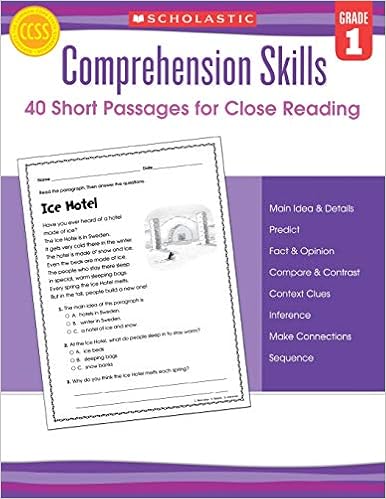 Buy Comprehension Skills Short Passages For Close Reading Grade 1 Book Online At Low Prices In India Comprehension Skills Short Passages For Close Reading Grade 1 Reviews Ratings Amazon In