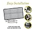 Pet Net Dog Barrier for Car or SUV Front or Back Seat Free Mesh Storage Bag Included Large Vehicle