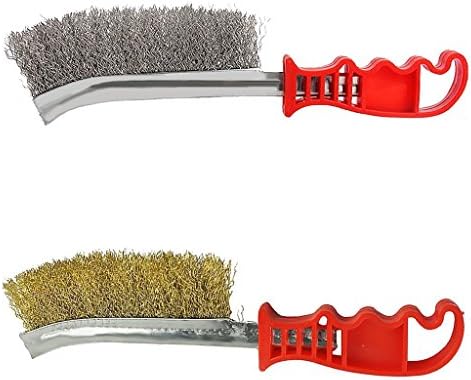 Heavy Duty Multi Purpose Hand Wire Brush Rust Paint Metal Remover Craft Tool
