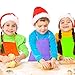 Caydo Set of 20 Assorted Colors Children's Art Smock Artist Fabric Aprons for School, Painting Classroom, Home and Kitchen