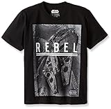 Star Wars Boys' Kylo Ren T-Shirt, Star Black, 5/6