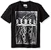 Star Wars Little Boys' T-Shirt, Star Black, 5/6