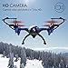 Drones with Camera for Adults or Kids – U28W VR WiFi FPV Drone with Camera Live Video, Remote Control HD Mini Camera Drone Indoor Outdoor Quadcopter